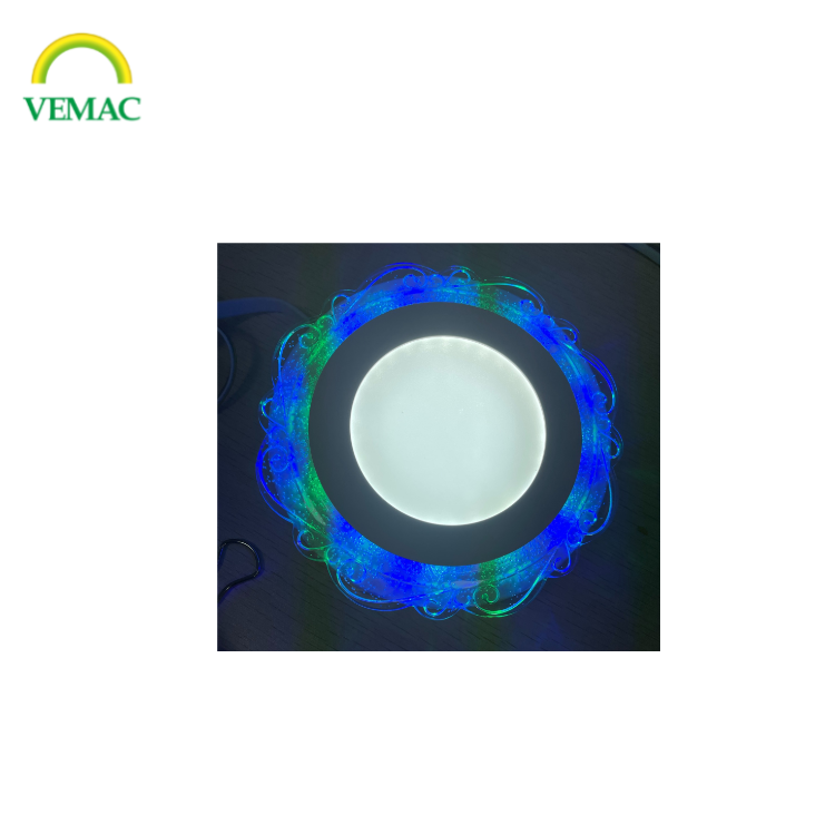 RGB flower shape  Led Panel lamp with remote controller